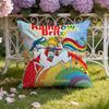 R-Rainbows Милый яркий чехол на подушку Домашний и автомобильный Двухсторонний чехол на подушку: Двусторонняя конструкция для максимального комфорта