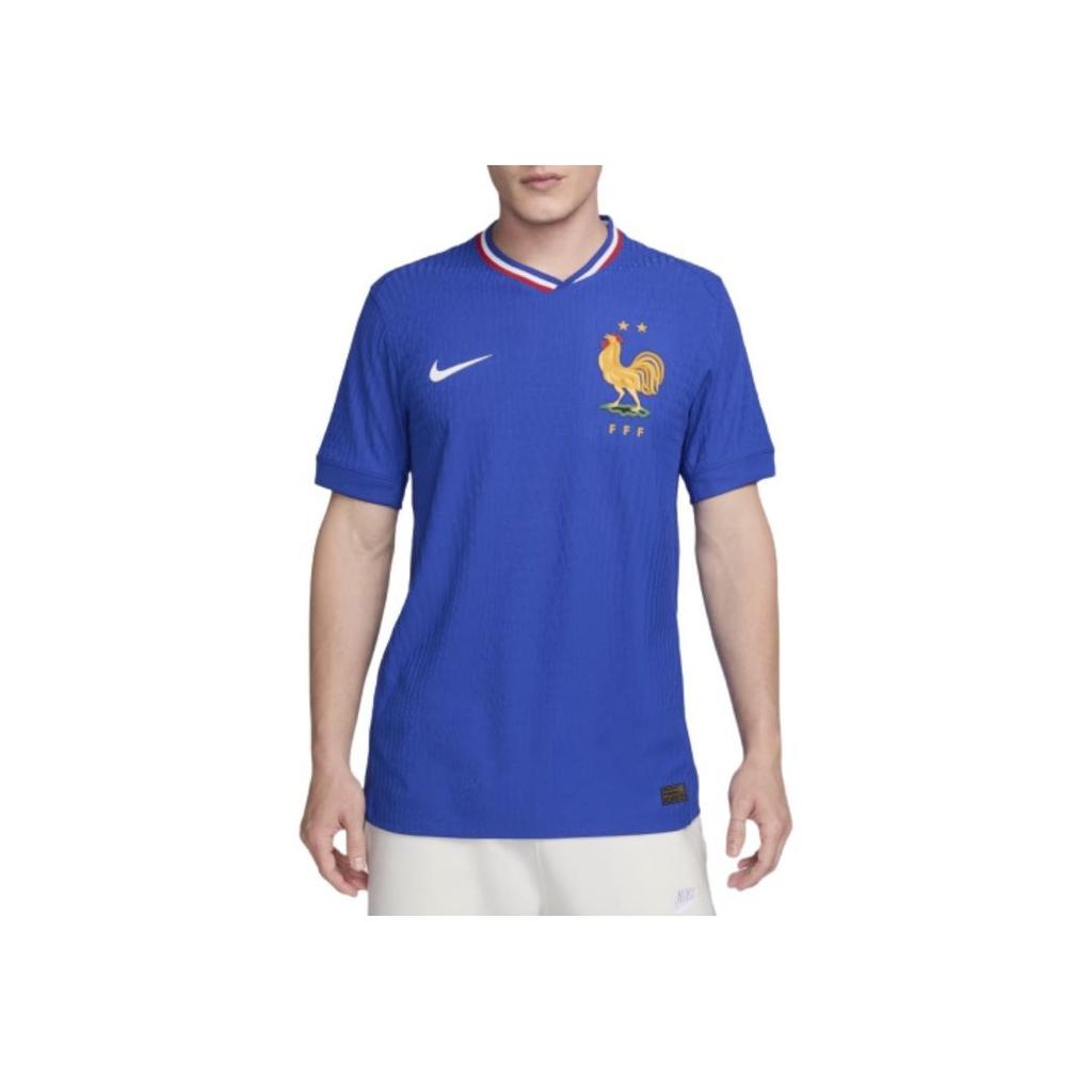 Nike FFF 2024/25 Домашний трикотаж ярко-синий/красный/белый Мужская уличная одежда FJ1254-452