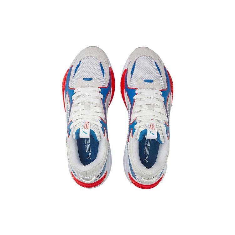 Puma RS-Z Outline - Женские кроссовки белые синие красные Vallarta-Blue High-Risk-Red 383589-01