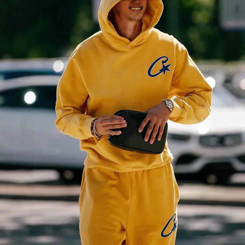 Mens Hip Hop Hoodie Set With 3D Digital Print Loose Fit Streetwear Tracksuit Fall