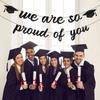 Reusable Graduation Party Banner Glitter Decor Graduation Hanging Banner  Photo Background