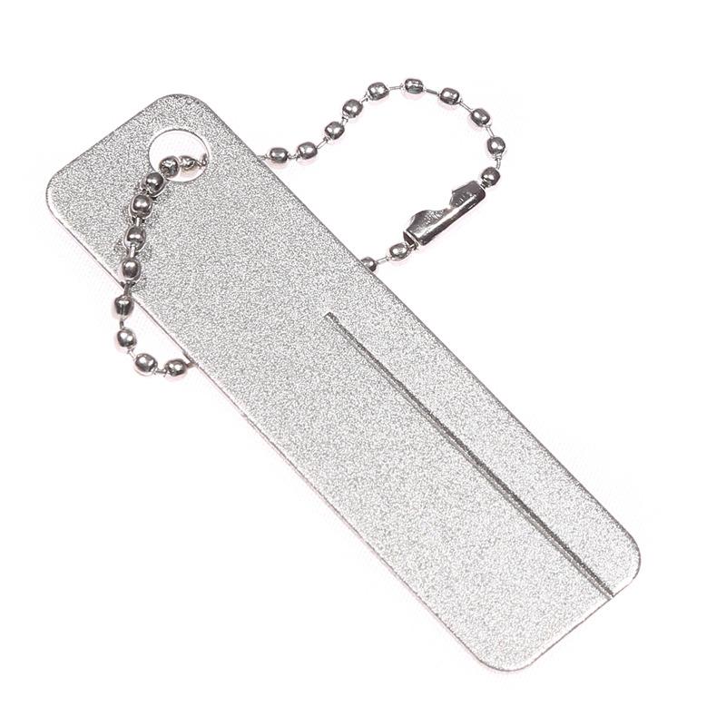400 Mesh Diamond Sharpener Fishing Hook File Multifunctional Diamond Pen Knife Sharpener Outdoor Tools Portable Sharpener