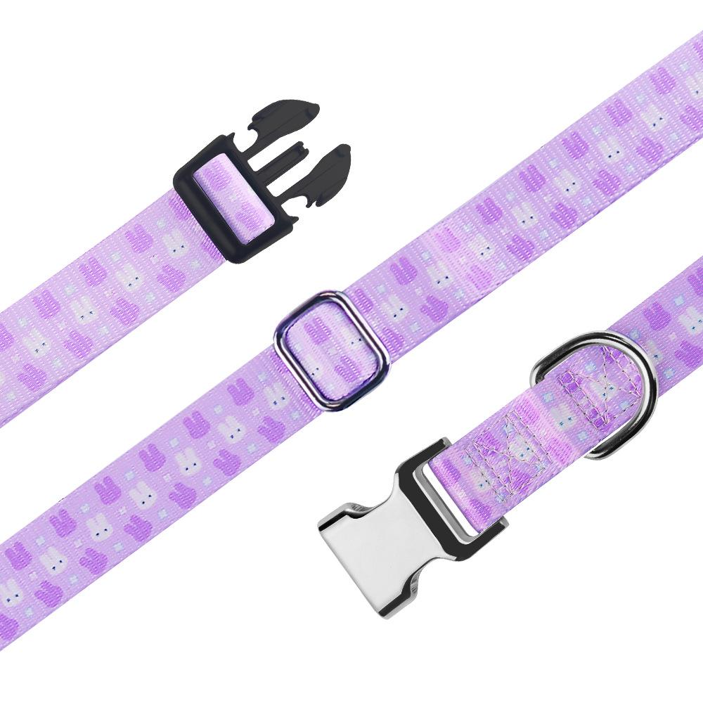 Cute and Simple Pet Collar, Cat Neck Ring, Anti-break-free Large and Medium-sized Dog Puppy Collar.
