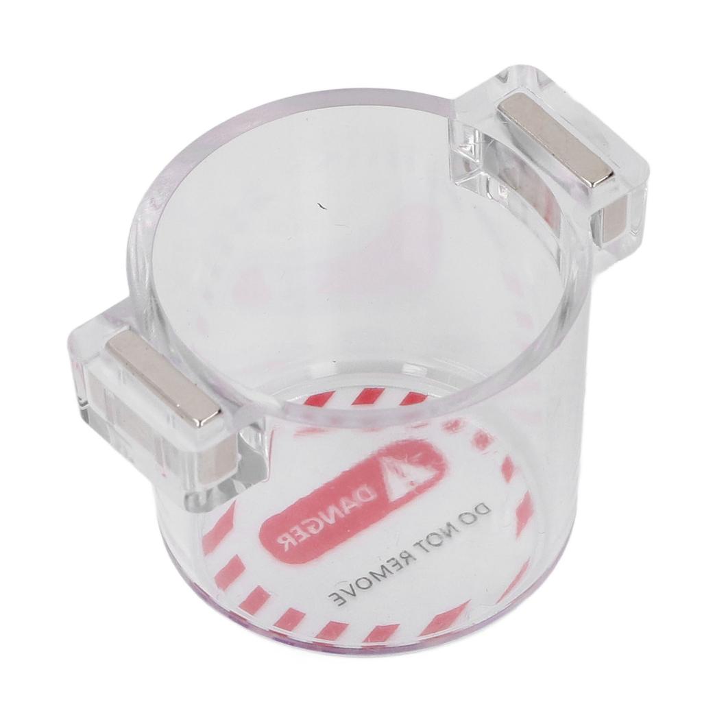 Защитная крышка для кнопочного переключателя Круглая Полностью прозрачная Сильный магнит для аварийной остановки BD-H01-5