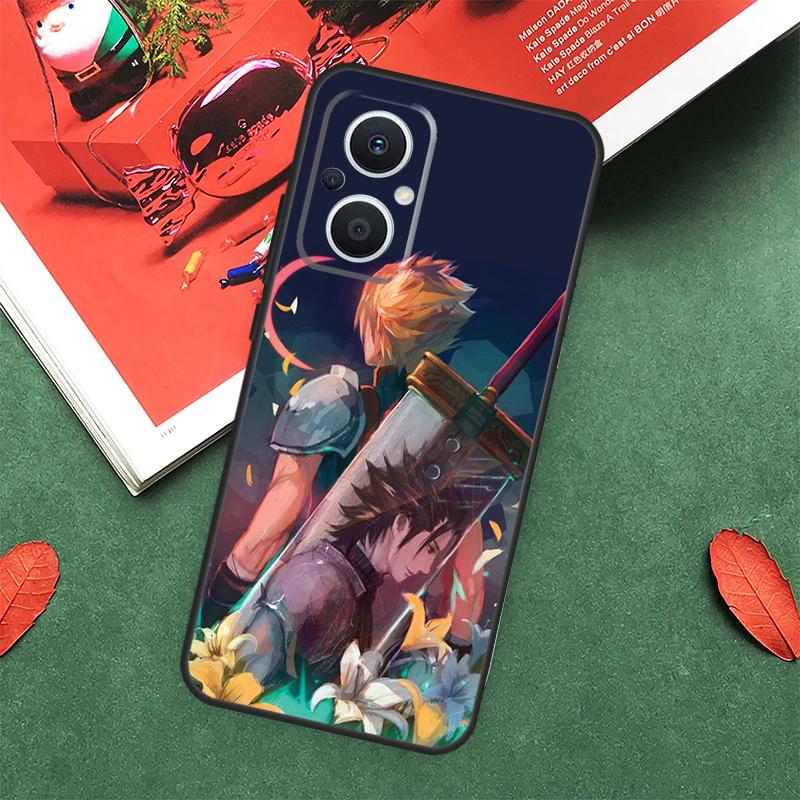 Final Fantasy VII Case For OPPO Reno 13F 14F 12F 11F 12 11 10 14 Pro 8T 8 Lite OPPO Find X9 X8 X6 X5 Pro Cover