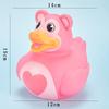 Little Rubber Soft Yellow Duck Swimming Toy Decoration Kids Gift Cute Cartoon