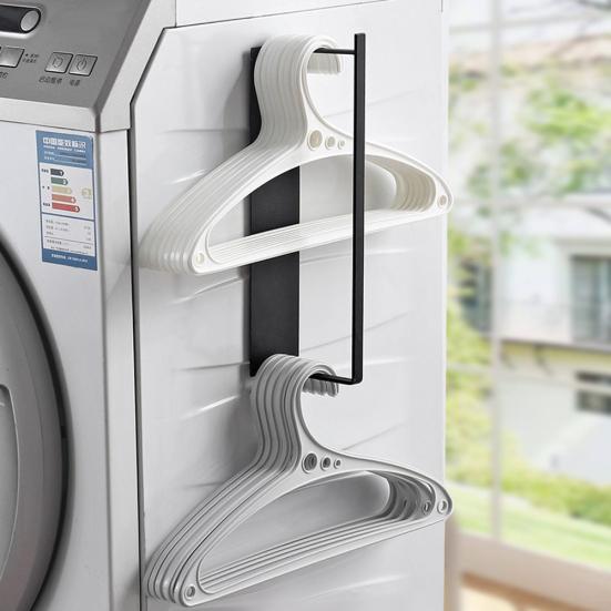 Домашняя металлическая вешалка для одежды без перфорации, стеллаж для хранения полотенец, органайзер для экономии места