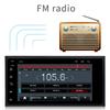 7-дюймовый универсальный Android GPS с камерой заднего вида и экраном из закаленного стекла 2.5D для Corolla