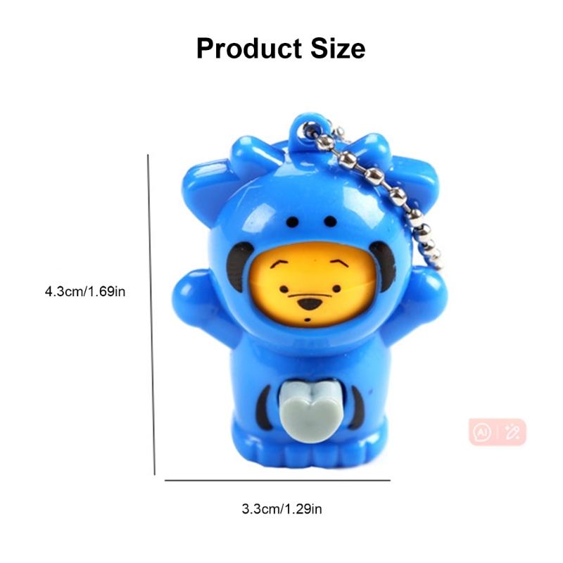 Pack of 5 Small Dolls Face Softball Keychains Sturdy Plastic Sports Themed Charm Portable Fashion Accessories