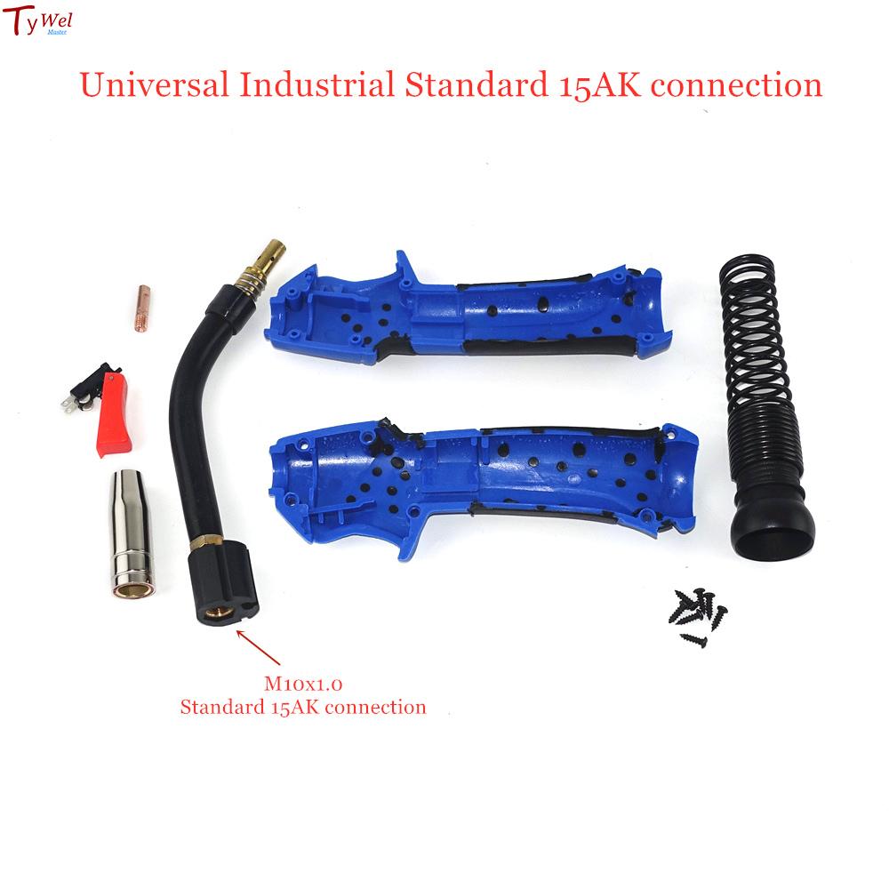 15AK Корпус горелки MIG MAG Сварочная горелка в европейском стиле Профессиональная головка сварочной горелки MB 15AK