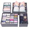 4pcs/ Set Underwear Bra Storage Box Drawer Wardrobe Underwear Storage Box Scarf Socks Bra Storage Box