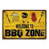 Ретро Металлические жестяные таблички DADS BBQ Декоративная табличка Настенный декор для Барбекю Бара Паба Кухни Зоны для вечеринок Винтажная металлическая пластина