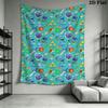 Action Adventure Wall Hanging Printed Fabric Blanket Decorative Tapestries for Bedroom Living Room Home Decor