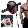 Ergonomic Grip Ab Roller Wheel Strong Load Bearing Abdominal Exercise Wheel  Fitness Training
