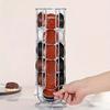 Coffee Capsule Display Rack Rotatable Storage Stand 24-Cup Storage Rack Anti-Slip Bottom For Capsules Coffee Tools