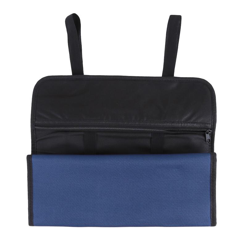 Сумка для ножей шеф-повара, чехол для переноски, рулон и ручки, портативное кухонное хранилище