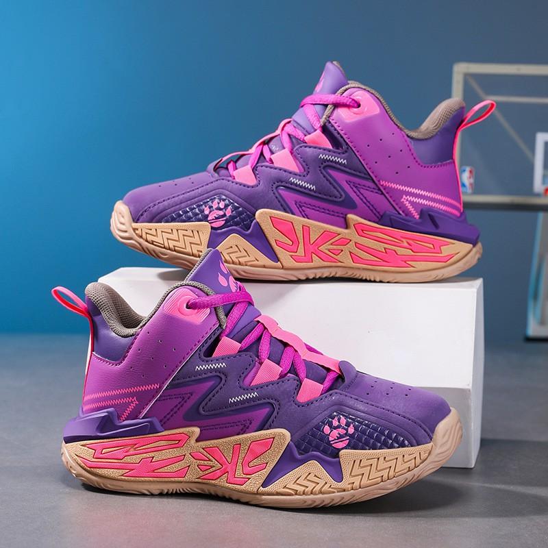 Boys Basketball Shoes Kids Non Slip Durable Sports Running All Season