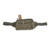 Sports Waist Bag Large Capacity Adjust Strap Multi Pockets Outdoor Waist Pouch for Men OD Green L