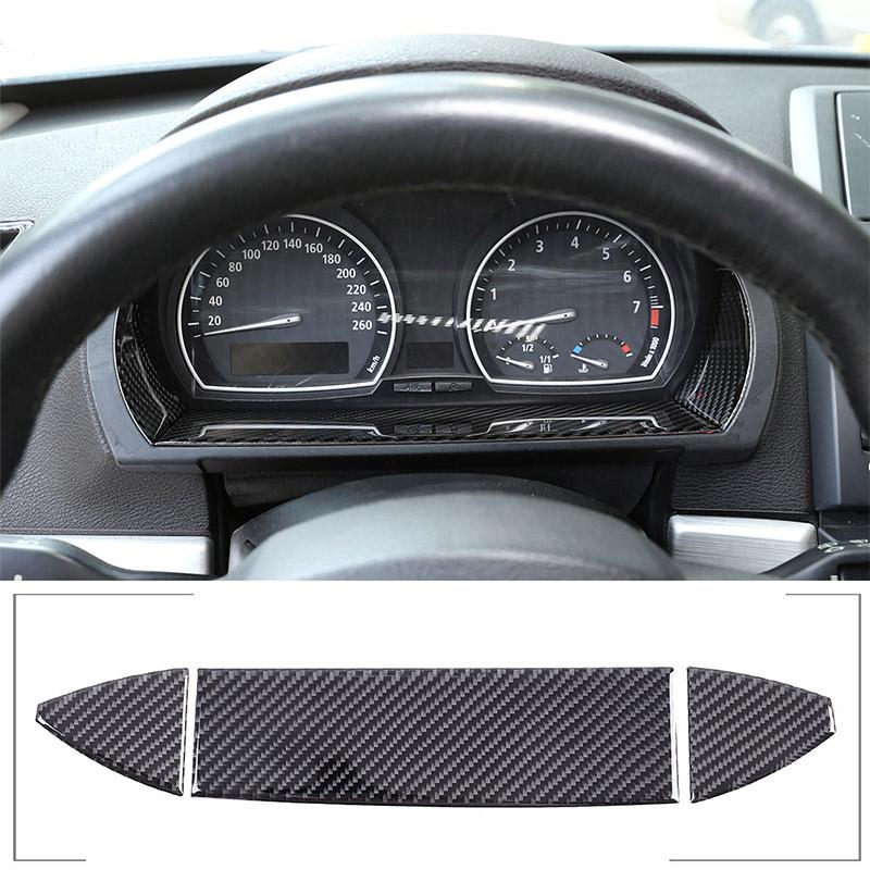 Для BMW X3 E83 2006-10 мягкая внутренняя отделка из углеродного волокна, центральная консоль, CD-панель, крышка переключения передач, наклейка, украшение автомобиля