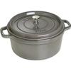 STAUB Cocotte Ronde - 28 Cm - Gris Graphite - 405093140