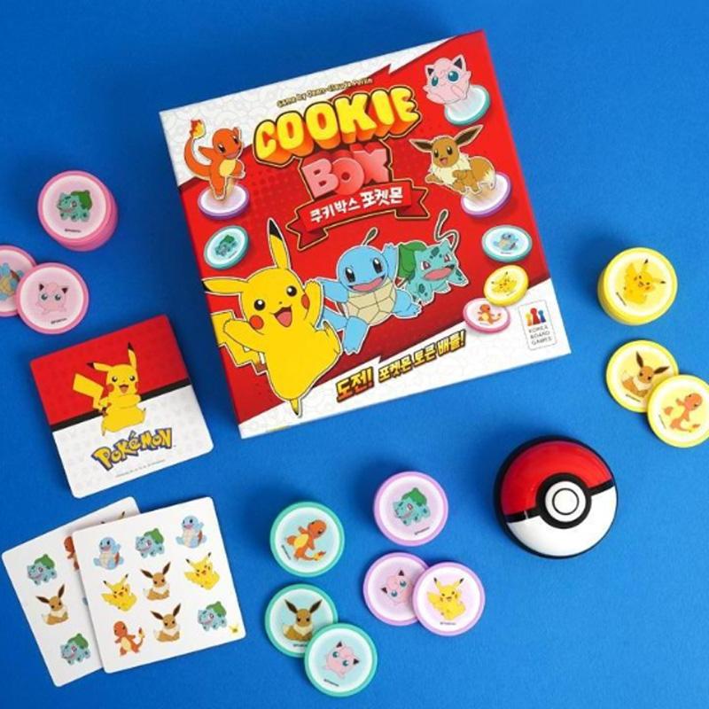 Настольная игра PoKéMoN Cookie Box — очень милая и простая игра для детей и взрослых