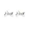 Sweet Bow Earrings Light Luxury Versatile Girl-like Earrings