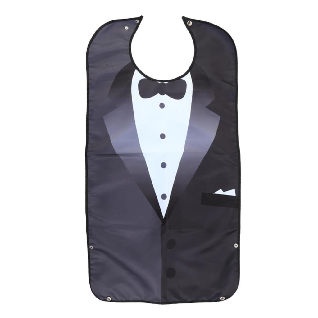 Водонепроницаемые взрослые нагрудники для еды, моющиеся, многоразовые, простые, портативные, удобные, с поддоном для сбора крошек, защита одежды для пожилых людей, мужчин и женщин