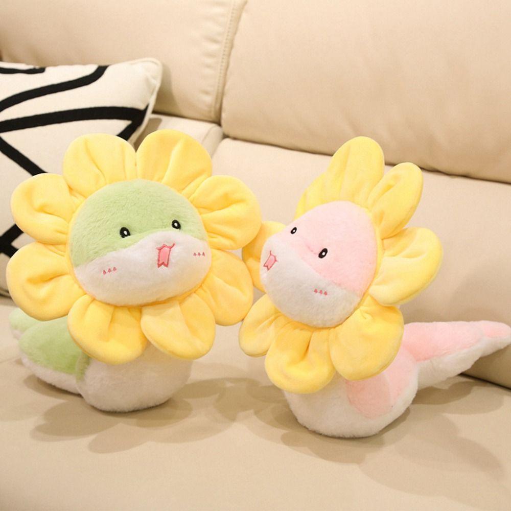 Lion Dance Snake Stuffed Toy 24CM Snake New Year Mascot Good Wishes Snake Plush Dolls  Girls Toys