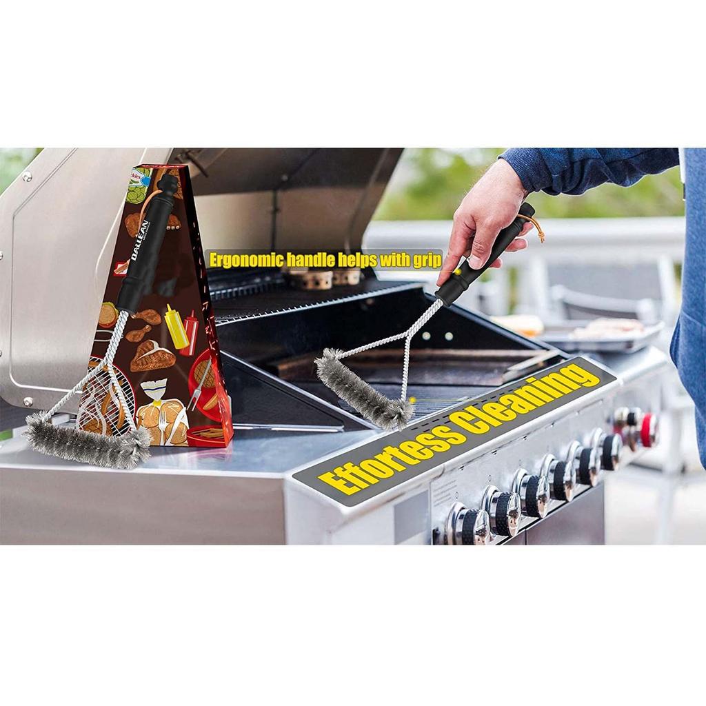 Проволока из нержавеющей стали, гриль-барбекю, гриль-сетка, инструмент для очистки барбекю