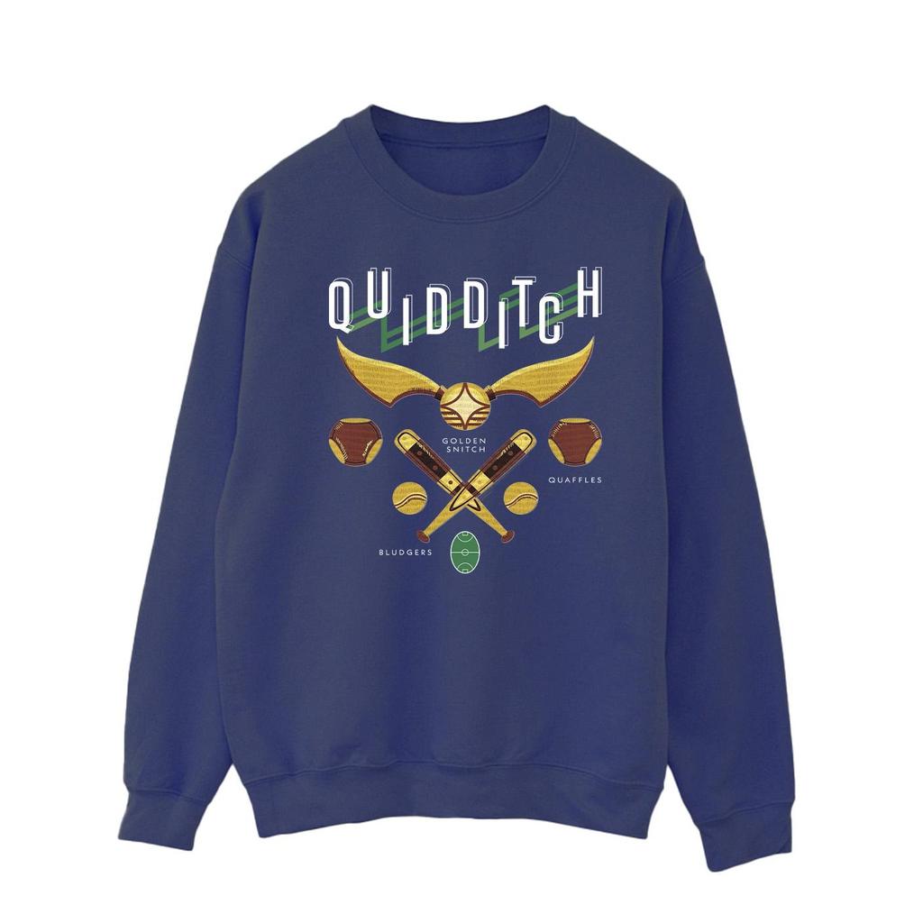 Harry Potter Mens Quidditch Bludgers Quaffles Sweatshirt