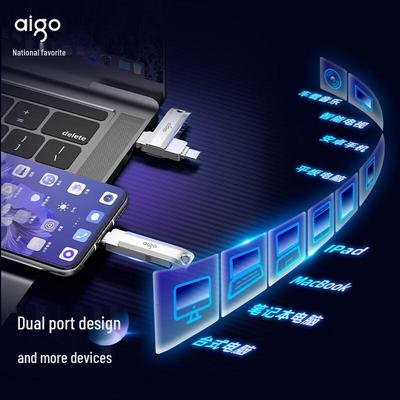 Флеш-накопитель aigo U351 с двумя интерфейсами Type-C и USB 3.2