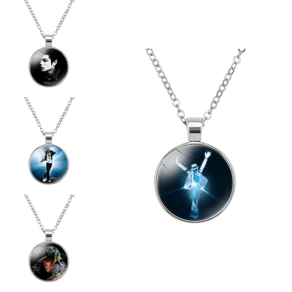 Элегантное ожерелье-подвеска Michael Jackson Time Gem с аллоемным шармом, длиной 51-80 см