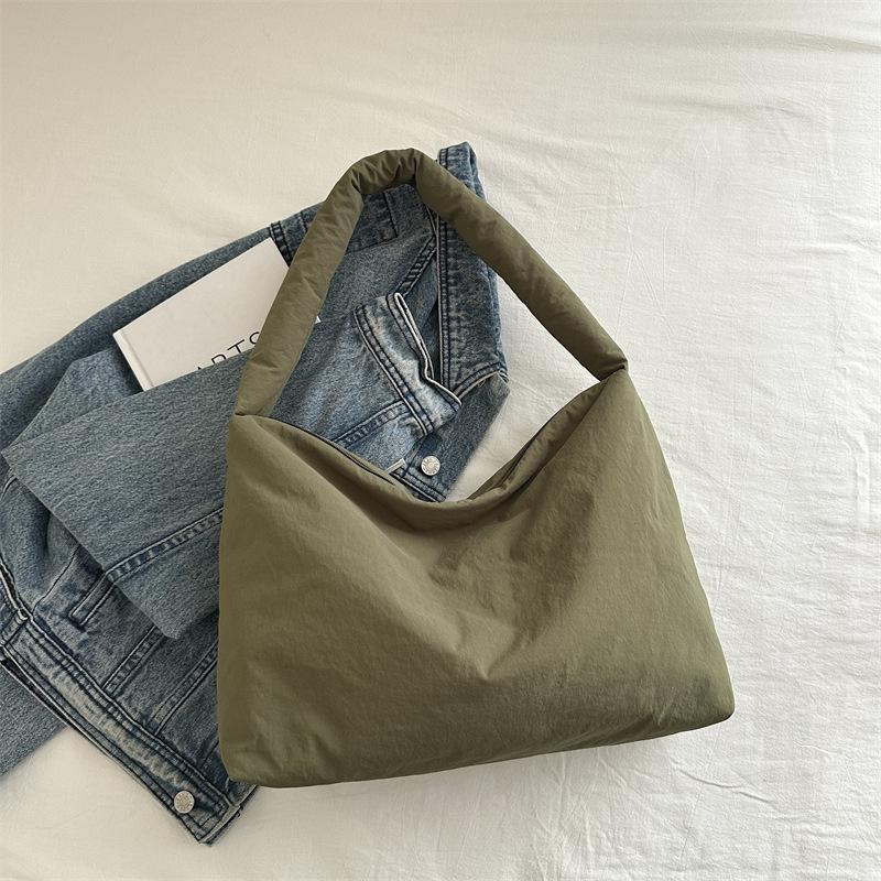 Large Capacity Nylon Cloth Trend Simple Casual Foreign Style Fashion Messenger Shoulder Tote Bag
