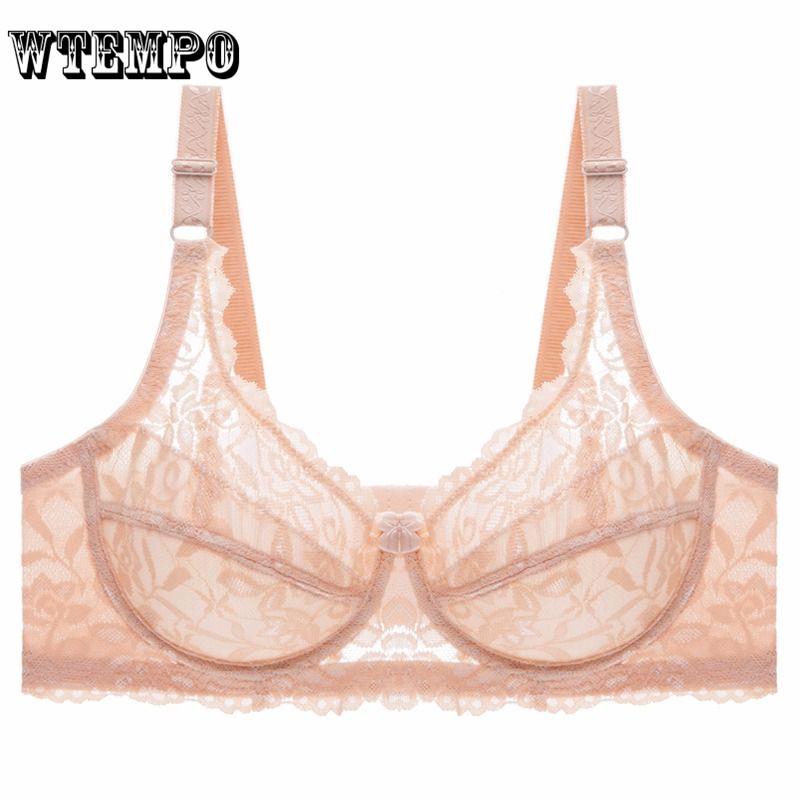 Кружевной бюстгальтер, короткий сексуальный бесшовный бюстгальтер, прозрачный беспроводной бюстгальтер, нижнее белье для женщин, нижнее белье