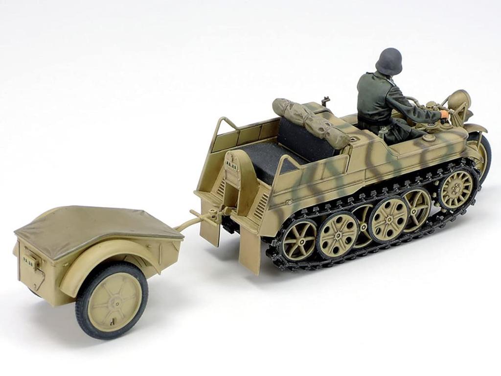 Tamiya Military Miniature Series Немецкая армейская модель Kettenkrad из пластика 35377 1/35 № 377 Sd.Kfz.2 Mid-Type