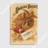 Whiskey Metal Sign Plates Design Pub Club Bar Tin Sign Posters