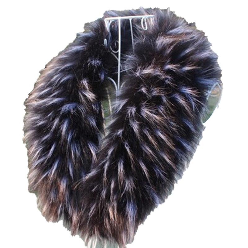 1Pc Women Thicker Shawl Warm Faux Fur Fluffy Scarf Winter Leather Collar