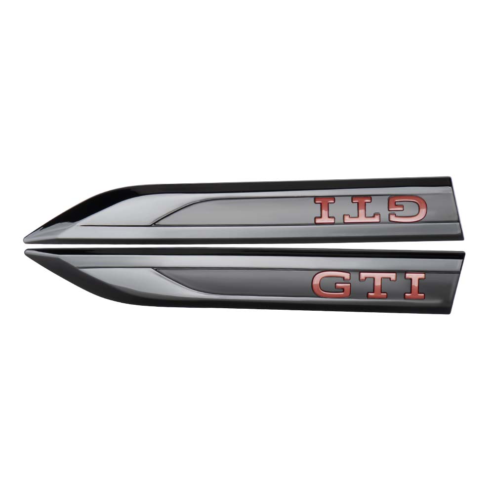 2 ШТ. НОВЫЕ Эмблемы-наклейки на крыло автомобиля из АБС-пластика для Polo GOLF Sagitar Jetta Bora Lavida Tiguan Passat Santana