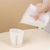 1Pcs Transparent Silicone Measuring Cup Handmade Milk Cup  For Jewelry Making Baking Tool