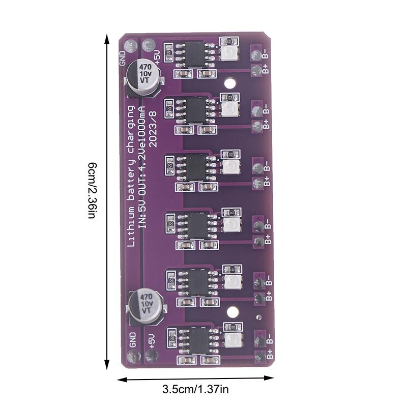 Зарядный модуль PCB печатная плата зарядное устройство массив вход для 18650 4.2V3.7V литиевая батарея аксессуары для электроскутера