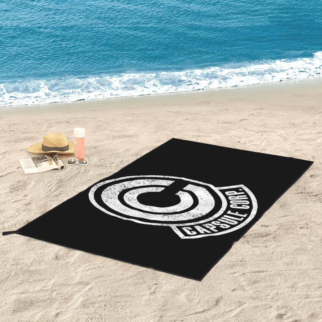 Capsule Corp Beach Towel Soft Microfiber Quick Dry Absorbent Quick Towels For Bath