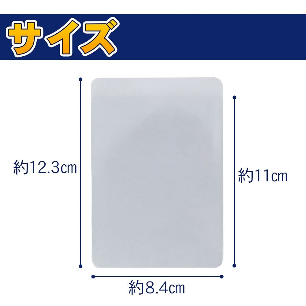 Держатель для карточек для коллекционных карточек Прозрачный чехол Толстый Защитный чехол для защиты от царапин Мягкий Тип (Набор 100)