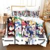 Date A Live Девушки Япония Аниме Удобный Пододеяльник Наволочка Комплект Постельного Белья Детская Спальня Декорация Домашний Текстиль