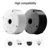 4Pcs Junction Box For Camera Junction Box Waterproof Protection Hemispherical Cameras Mounting Boxes Rack Bracket Black White