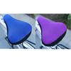 1-6Pcs Bicycle Saddle 3D Soft Bike Seat Cover Cycling Silicone Seat Cushion Cycling Breathable Saddle Comfortable Bicycle Bike