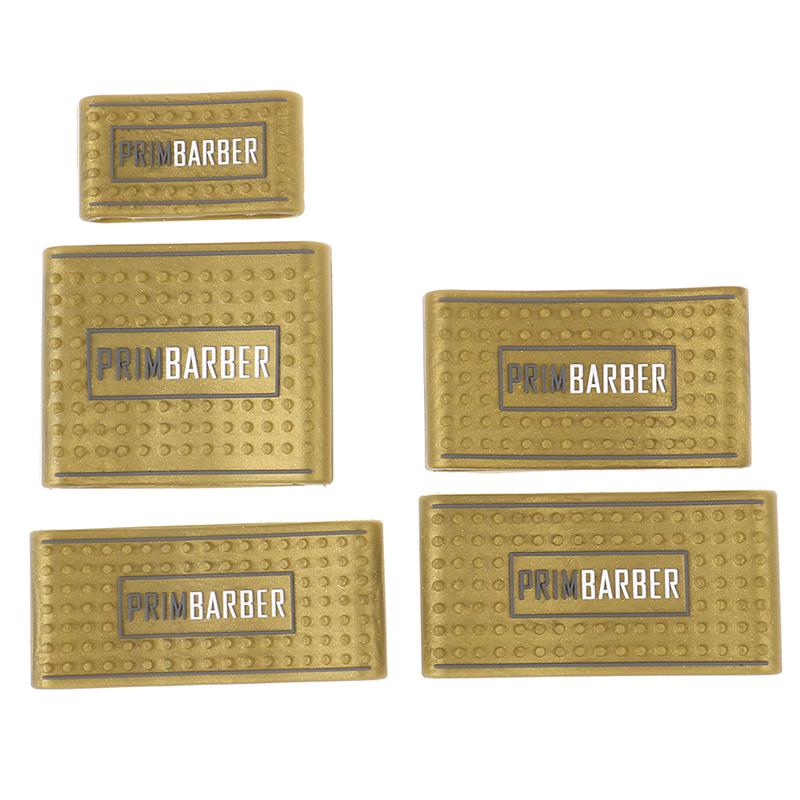 5Pcs Barber Hair Clipper Trimmer Grip Non-Slip Bands Sleeves Holder Barber Tools