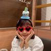 Band Pink Photo Props Hair Hoop Birthday Cake Headband Happy Birthday Headband Birthday Decoration