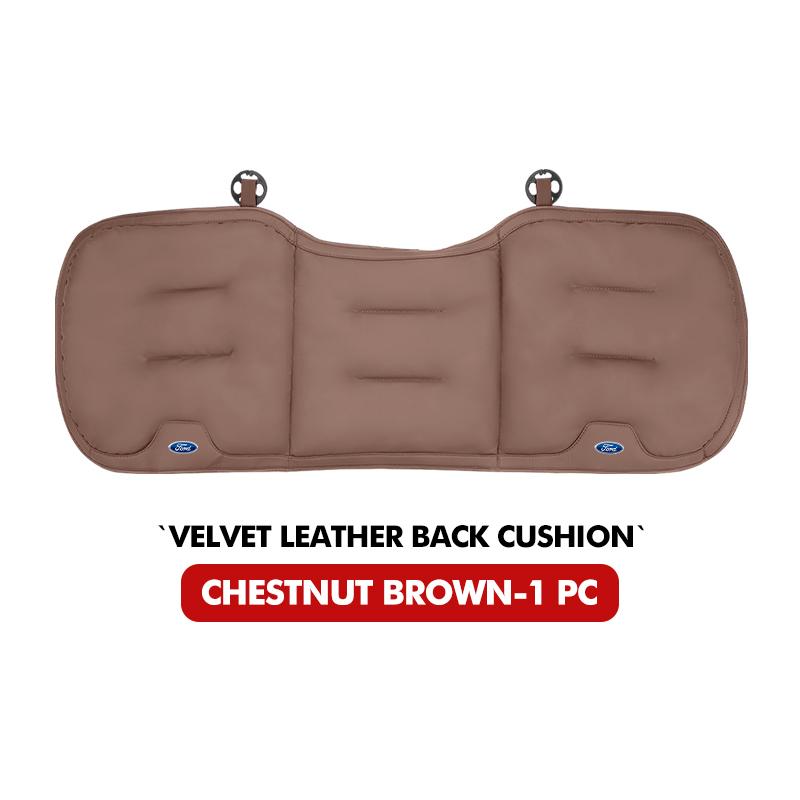 YYQO6 Car Seat Breathable Velour Leather Cushion Cover Accessories For Ford mk2 mk3 Ranger Mondeo mk4 S-MAX Kuga Mustang Fusion