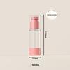 15/30/50ml Nordic Portable Vacuum Press Type Spray Bottle Vacuum Lotion Bottle Travel Cosmetic Separate Refillable Bottling