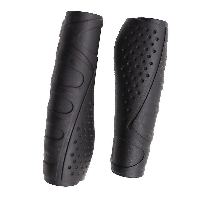 ROHS Compliant Soft Bike Bicycle Handlebar Grips Anti-Slip Texture Made of Rubber Bicycle Parts